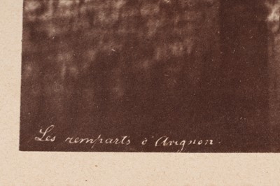Lot 32 - Édouard Baldus. Les Remparts D'Avignon