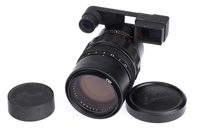Lot 31 - A Leitz Canada Elmarit f/2.8 135mm Lens With Goggles