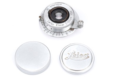 Lot 22 - A Leitz Wetzlar Elmar f/3.5 3.5cm Lens