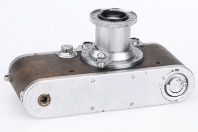 Lot 3 - A Leica IIIa 35mm Rangefinder Camera Outfit