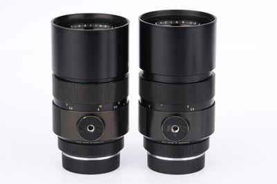 Lot 35 - A Pair of Leitz Wetzlar Elmarit-R f2.8 180mm Lenses