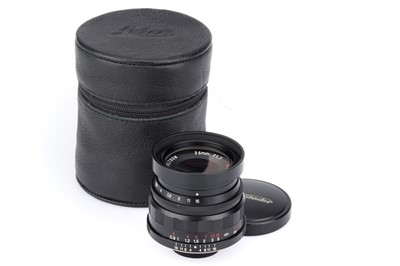 Lot 18 - A Voigtlander Ultron f/1.7 35mm Aspherical Lens