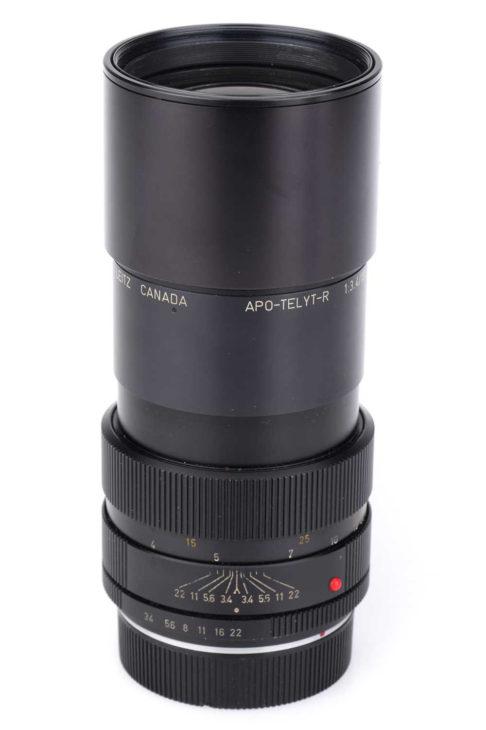 Lot 38 - A Leitz Canada APO-Telyt-R f/3.4 180mm Lens