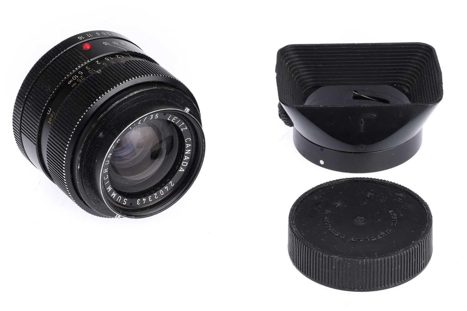 Lot 42 - A Leitz Canada Summicron-R f/2 35mm Lens