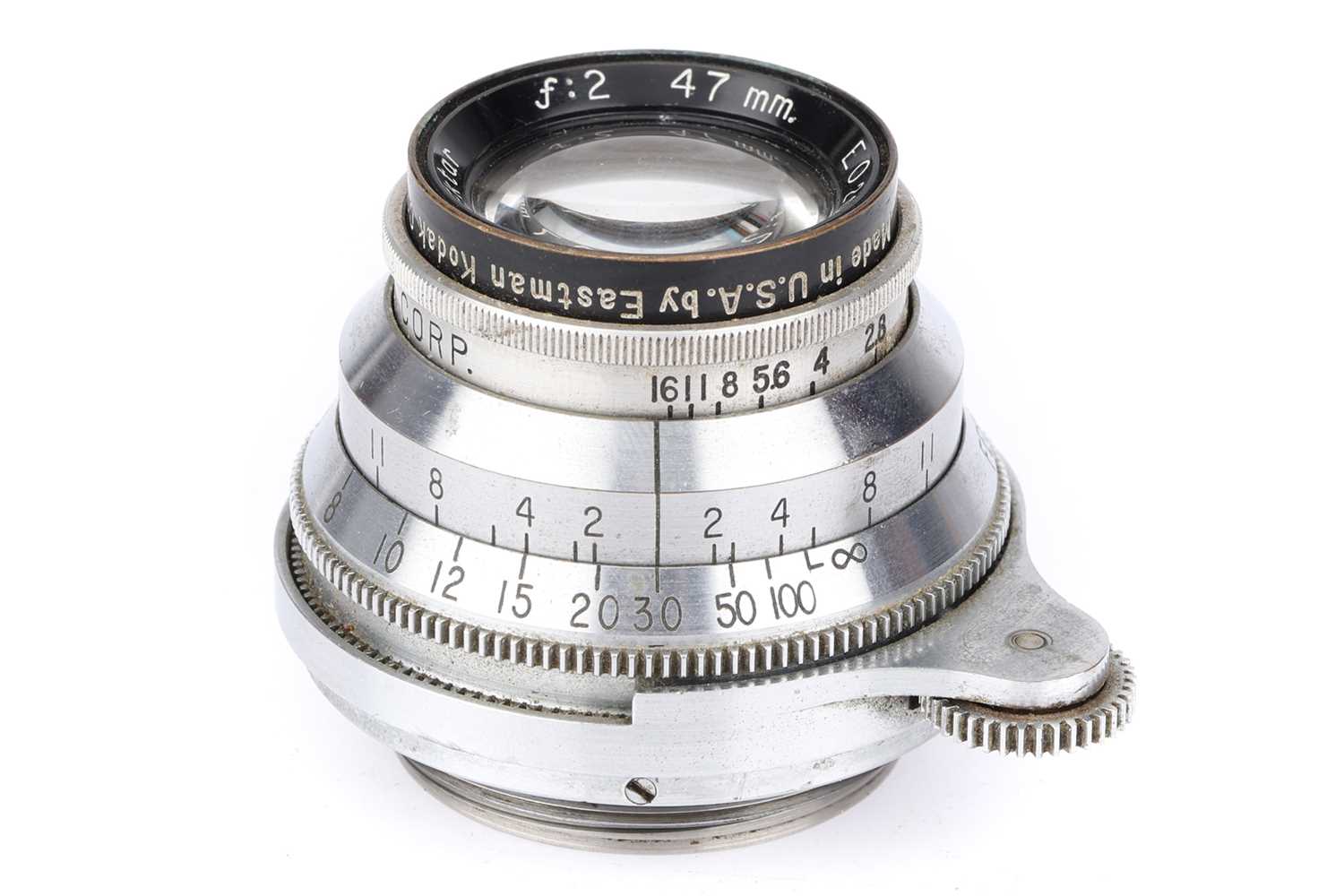Lot 21 - A Kodak Ektar 47mm f/2 Lens