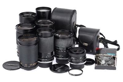 Lot 476 - A Selection of Tamron Lenses
