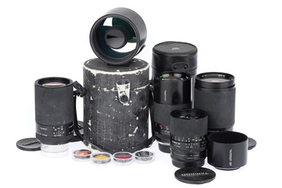 Lot 482 - A Group of Tamron Lenses