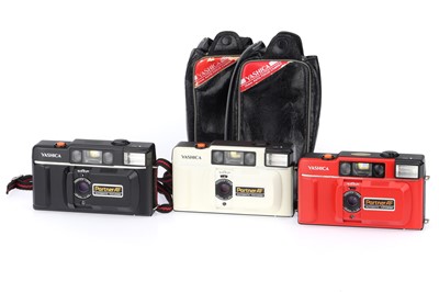 Lot 61 - Three Yashica Partner AF 35mm Compact Cameras