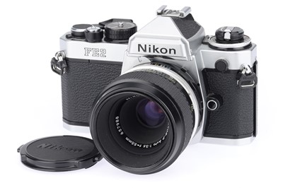Lot 31 - A Nikon FE2 35mm SLR Camera