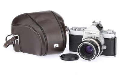 Lot 33 - A Nikon Nikkormat FT 35mm SLR Camera