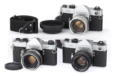 Lot 95 - Three Yashica 35mm SLR Cameras