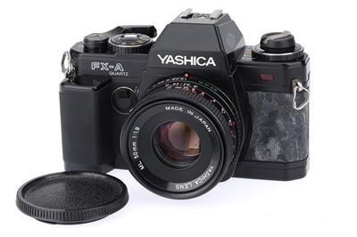 Lot 119 - A Yashica FX-A Quartz 35mm SLR Camera