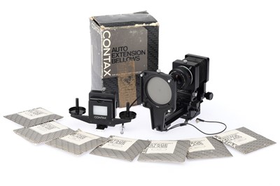 Lot 219 - A Contax Auto Bellows PC Set for RTS 35mm SLR Cameras