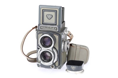 Lot 449 - A Rollei Baby Rolleiflex 4x4 TLR Camera