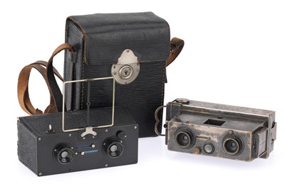 Lot 450 - A Jules Richard Verascope Stereoscopic Plate Camera