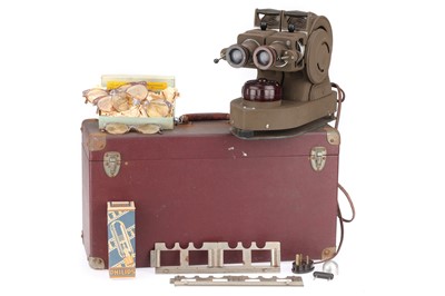 Lot 459 - A Joules Richard Paris Stereo Projector
