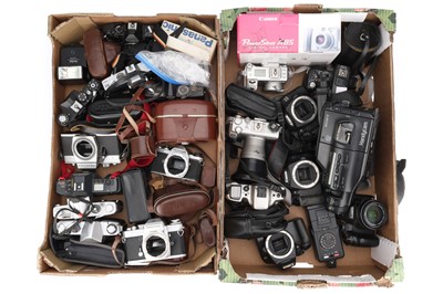 Lot 259 - A Large Selection of Mixed Cameras