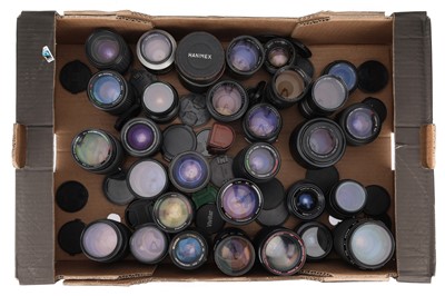 Lot 344 - A Large Quantity of 3rd Party Camera Lenses