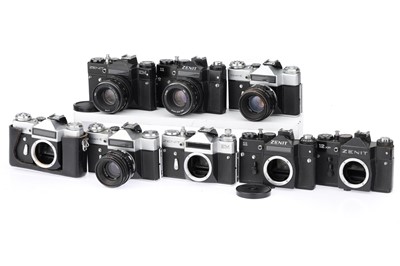 Lot 79 - A Group of Zenit Cameras