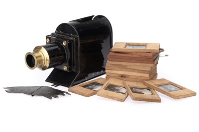 Lot 449 - Collection of Magic Lantern Slides & Magic Lantern